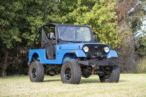 Mahindra Roxor Winch Plate - Front - Rough Country - PRO9500S - Black - '18-'20